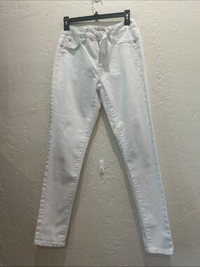 Royalty For Me White Skinny Jeans